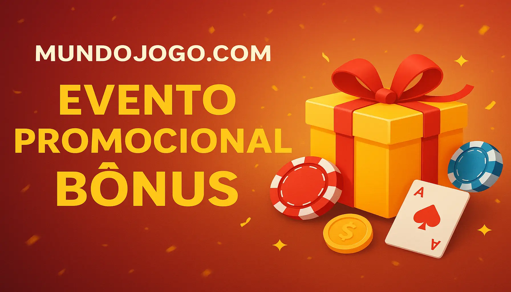 O bônus promocional MUNDOJOGO.COM é uma ótima maneira de começar sua aventura